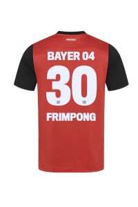 Bayer Leverkusen Jeremie Frimpong #30 Fotballdrakt Hjemme Klær 2024-25 Korte ermer